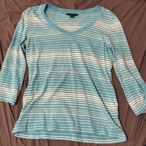 Tommy hilfiger Blue and white striped shirt